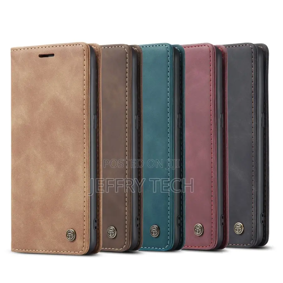 Flip Cover for Samsung Galaxy A51 (Brown, Dual Protection,