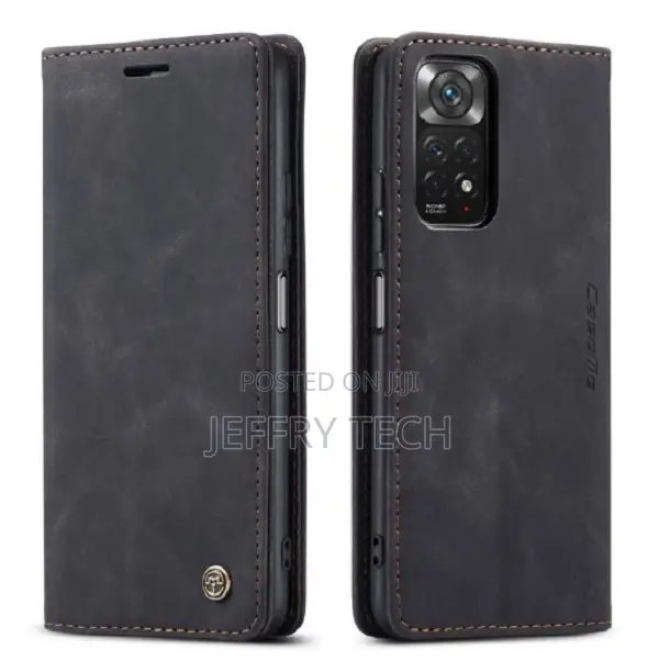 Redmi Note 11a Casing Flip Cover Leather Wallet