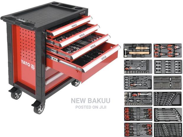 Yato Hand Tools Service Tool Cabinet With Tools Yt-55300