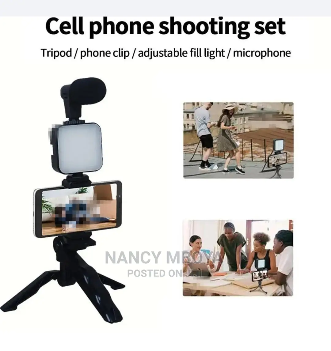 Video Making Vlogging Kit With Bluetooth Shutter