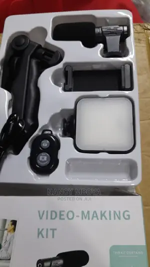 Video Making Vlogging Kit With Bluetooth Shutter