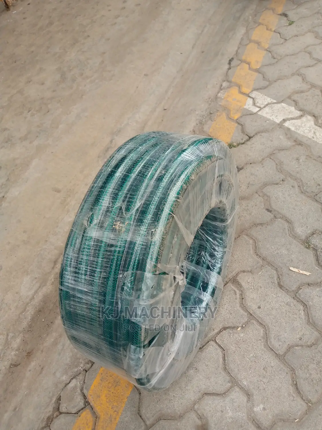 Green Braided Hoses -1 Inch