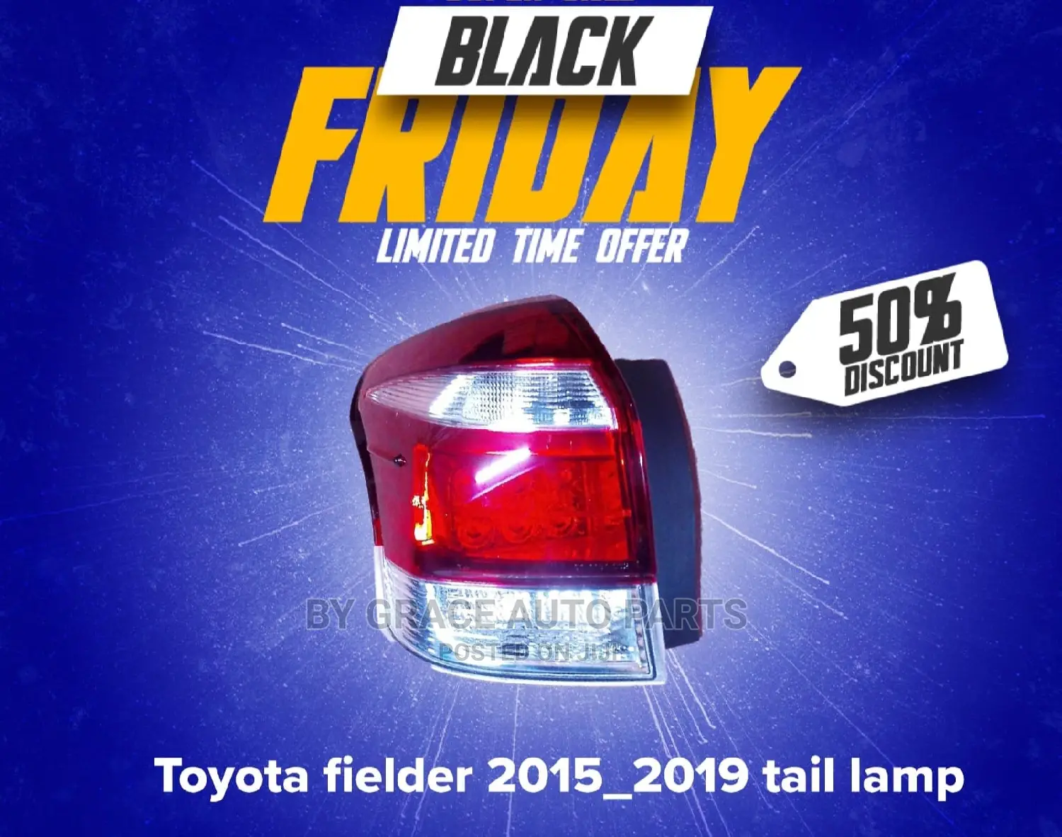 Toyota Fielder Tail Lamp 2015‐2019
