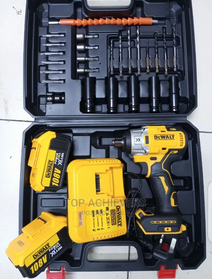 Quality Dewalt Impact Wrench+Sockets