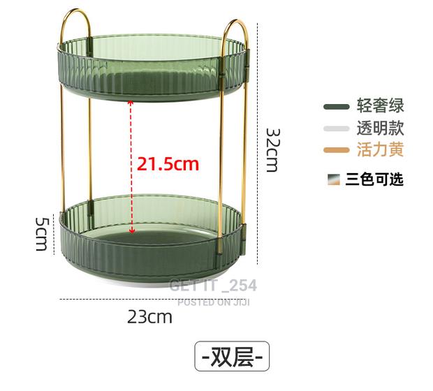 Rotating Make Up Stand*
✅360°Rotating
✅Tray Edge H - main view