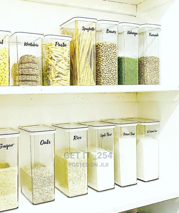 Air Tight Food Storage Containers*
🏷Material: Acrylics