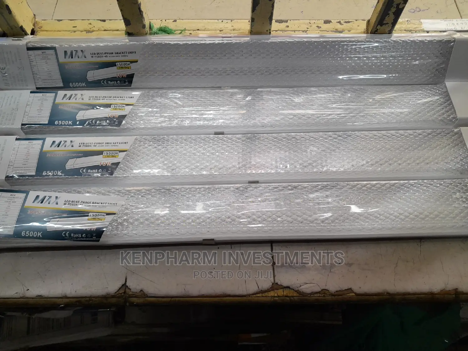 2ft Led Dustproof Fluorescent 40 Watts