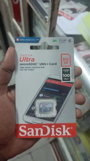 512gb Memory Card.