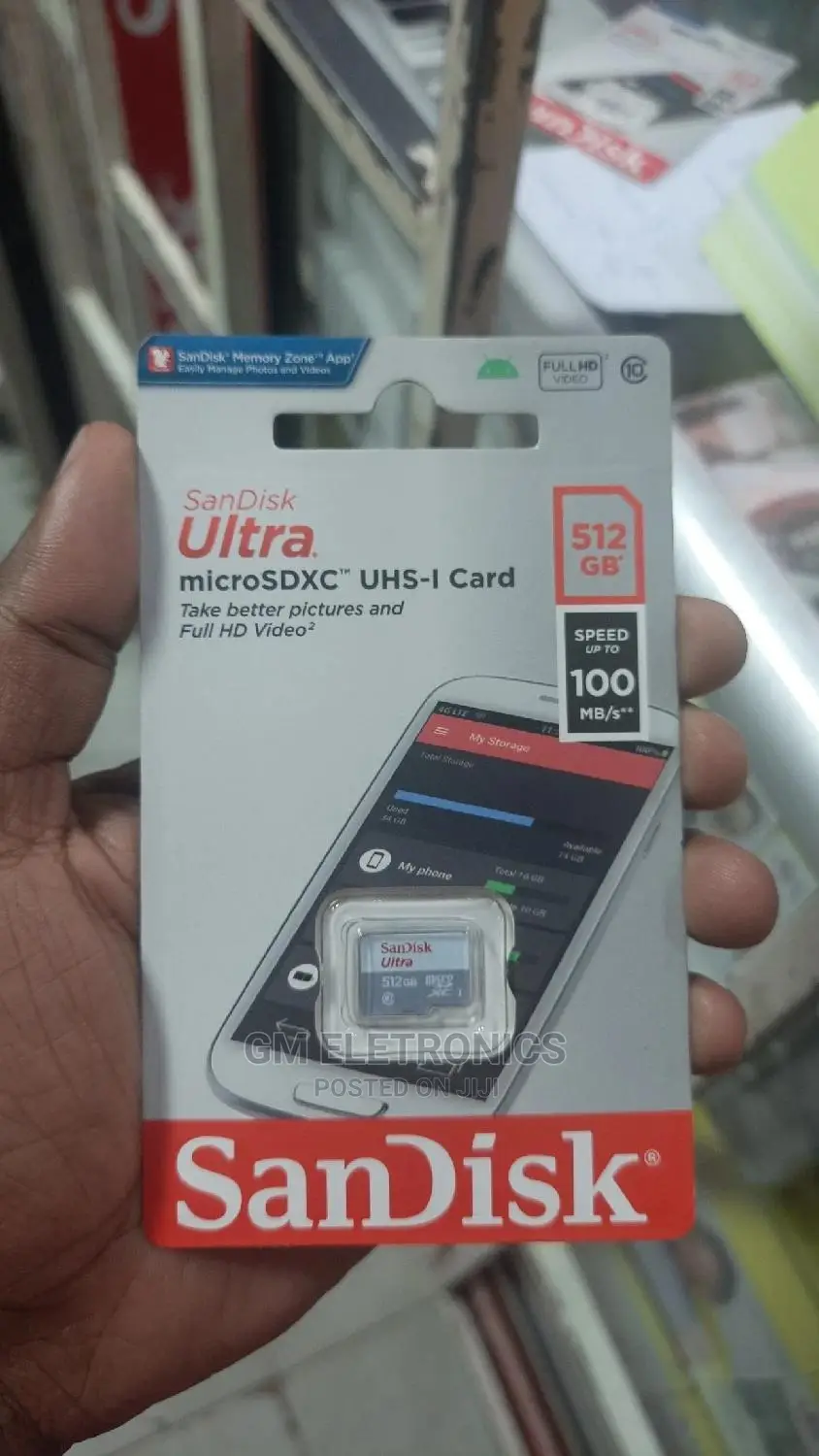 512gb Memory Card.