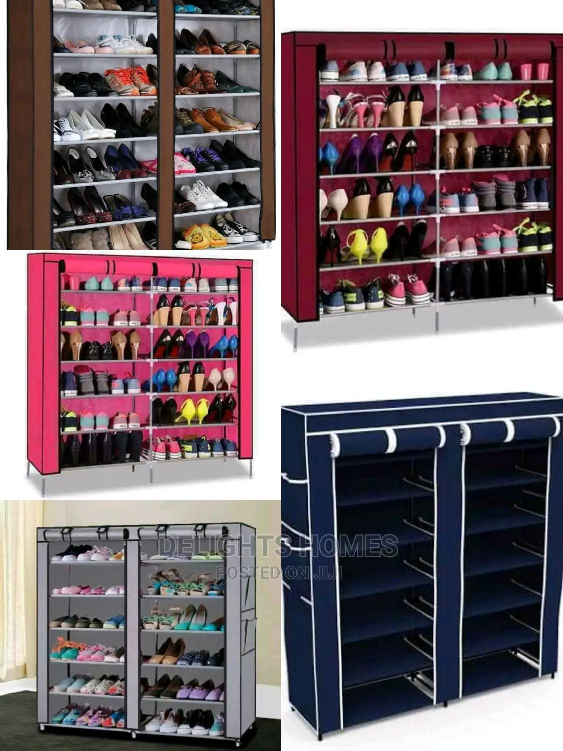 Double Column Shoe Rack