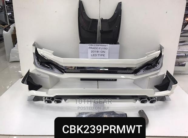 Prado 150 Bodykit Modellista Bumper Lips - main view