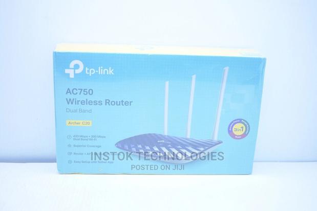 Tp-Link Archer C20 AC750 Wireless Dual Band Router - thumbnail 2