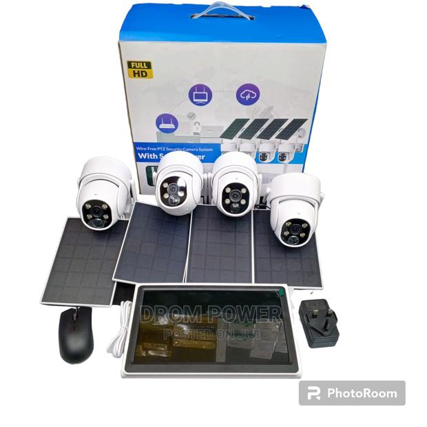 Solar CCTV Camera 4 Channel - main view