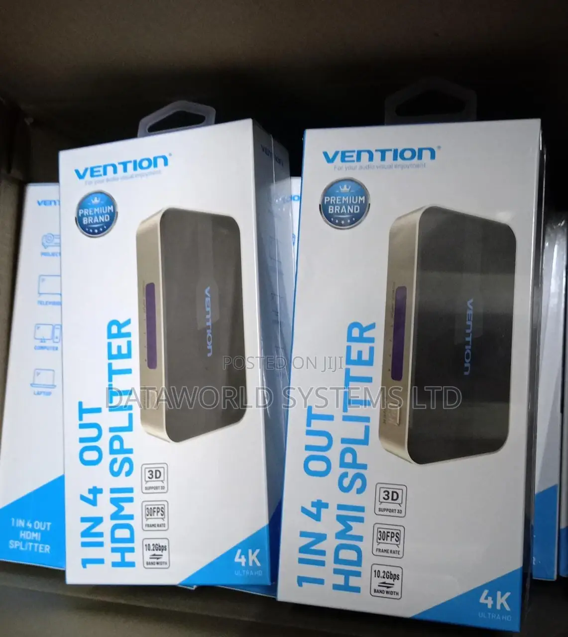 Vention 1 in 4 Out HDMI Splitter Black – VEN ACCG0
