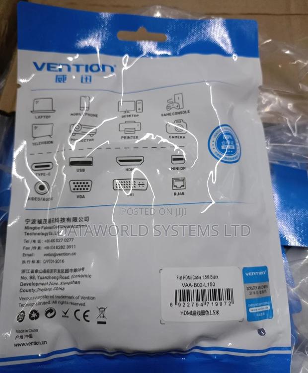 Vention HDMI HD Cable VAA-B02-L150 1.5meter - thumbnail 2