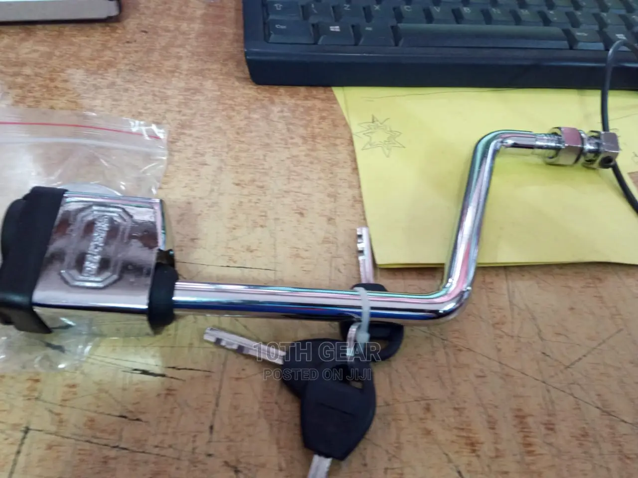 Spare Tyre Lock Curved