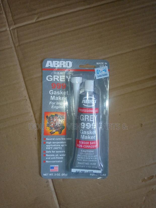 Gasket Silicone Grey 999/Triple 9 Assorted Colours 85gms