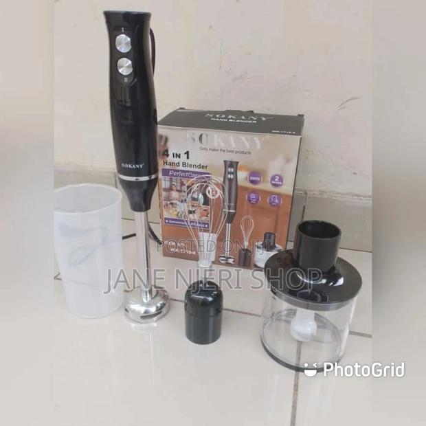 4 in 1 Hand Blender Sokany