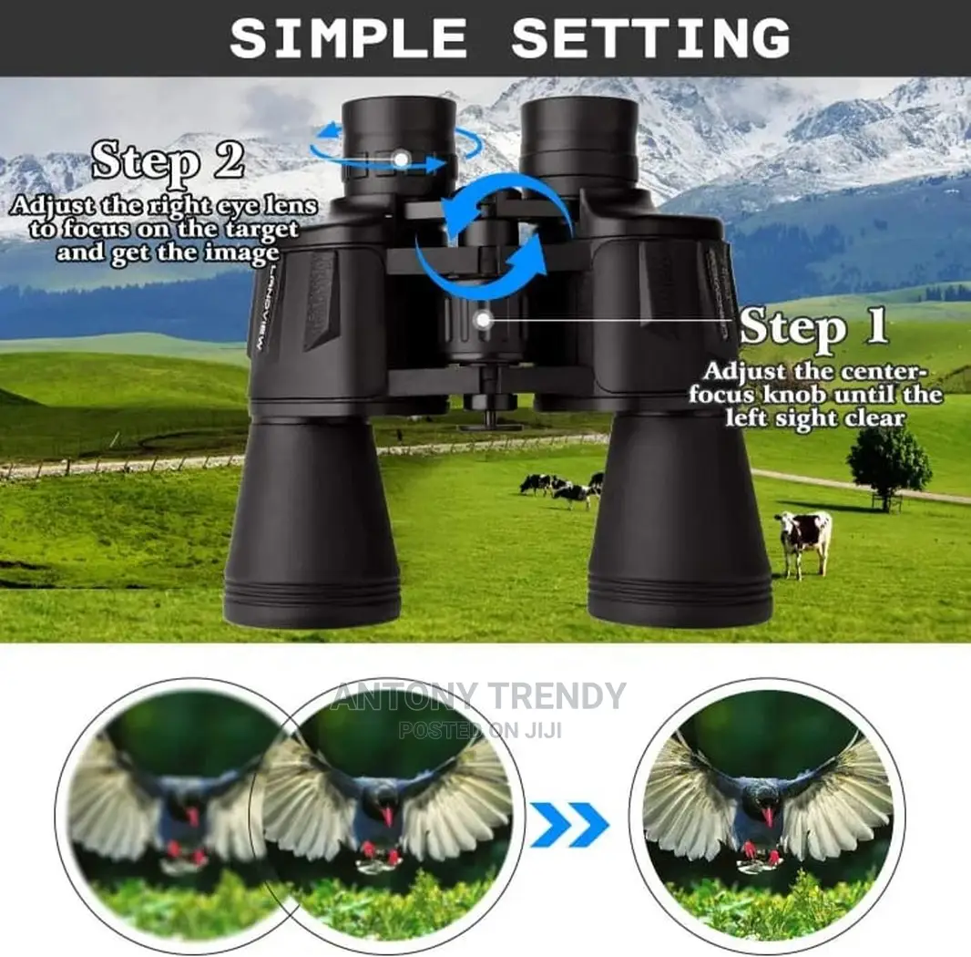 Zoom Outdoor Mini Pocket Folding Binoculars Waterproof