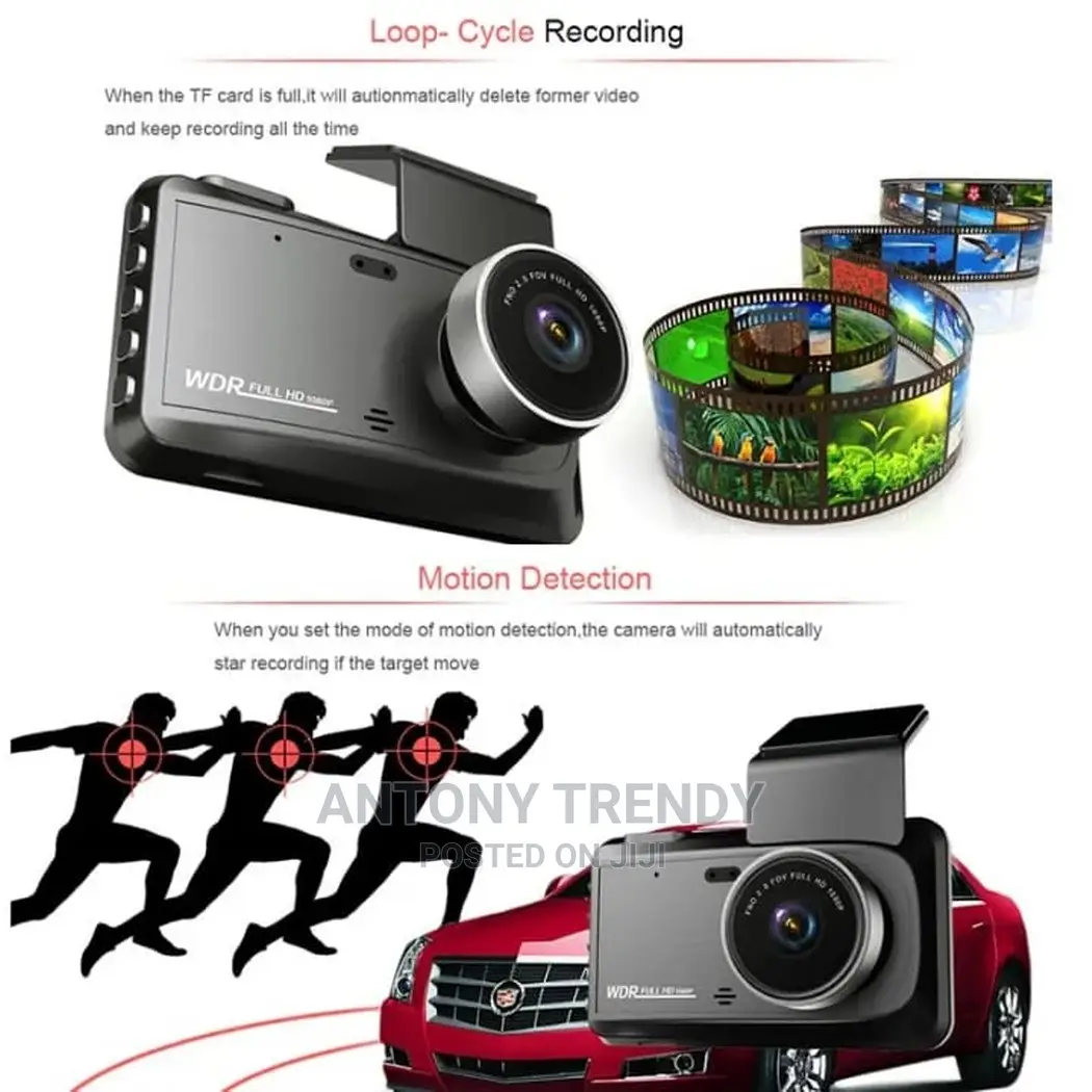 Blackbox DVR SUPER HD Camera Video Car 1296P