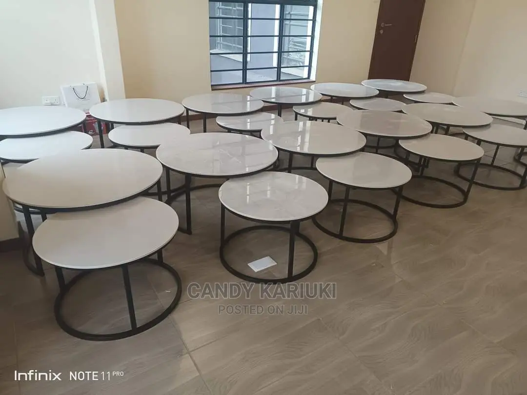 Marble Top Nesting Table