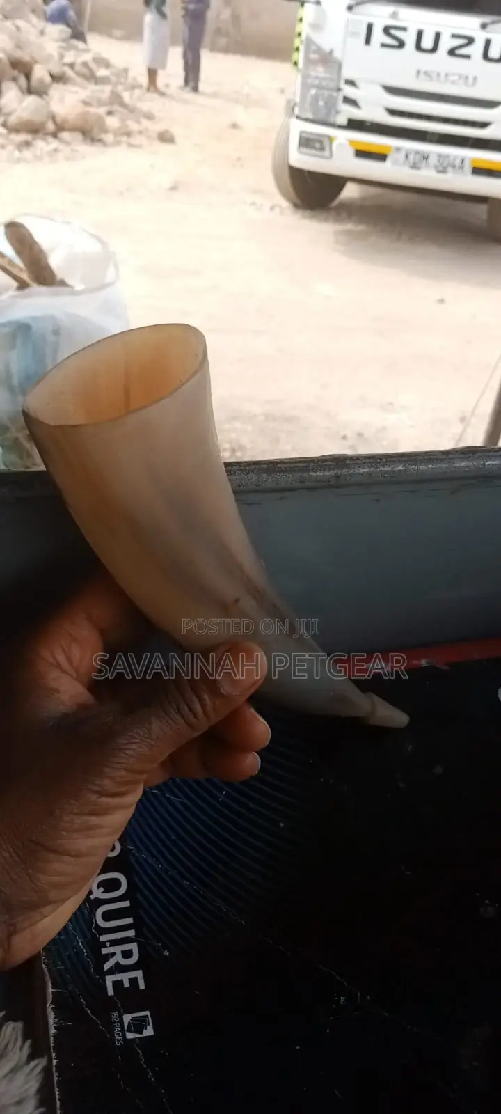 Authentic Ceremonial Horn Wine Glass - Medium Size