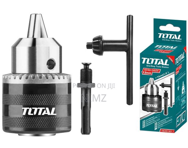 Total TAC451301.1 13mm Key Chuck With Adaptor