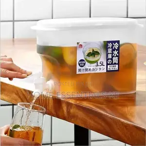 3.5L Large Capacity Fruit Brewing Tea Bottle Refrigerator