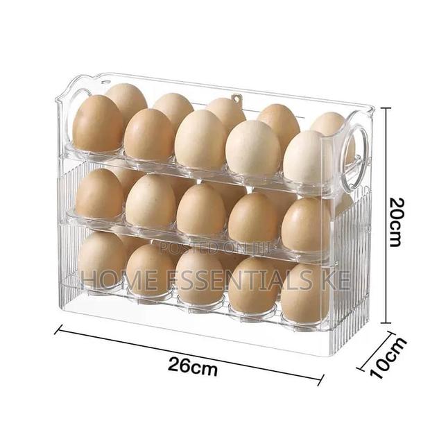 *30 Egg Household Storage Box Kitchen Refrigerator Egg Tray - thumbnail 2