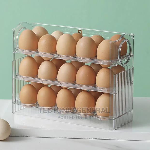 *30 Egg Household Storage Box Kitchen Refrigerator Egg Tray - thumbnail 4