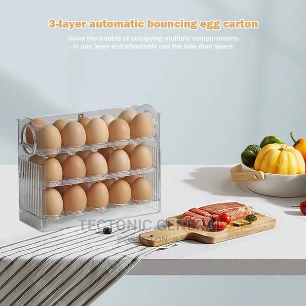 *30 Egg Household Storage Box Kitchen Refrigerator Egg Tray - thumbnail 5