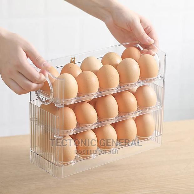 *30 Egg Household Storage Box Kitchen Refrigerator Egg Tray - thumbnail 6