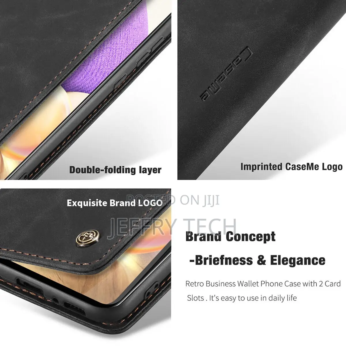 For Samsung Galaxy A12 A72 A52 A32 A71 5G Magnetic Flip Case