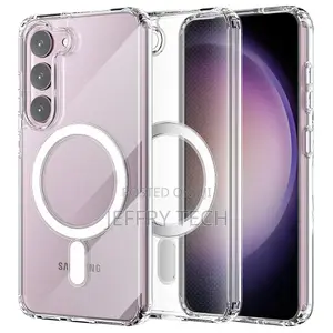 Samsung Galaxy S23 Ultra/S23 Plus Magsafe Case Clear Hybrid