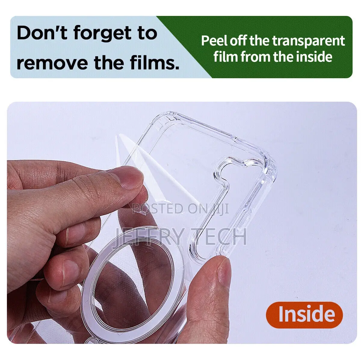 Samsung Galaxy S23 Ultra/S23 Plus Magsafe Case Clear Hybrid