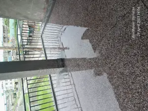 Dark Red Terrazzo