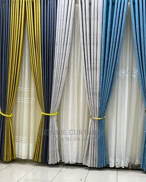 Black Yellow !!Grey !!White !!Pink ! Curtains for Sale