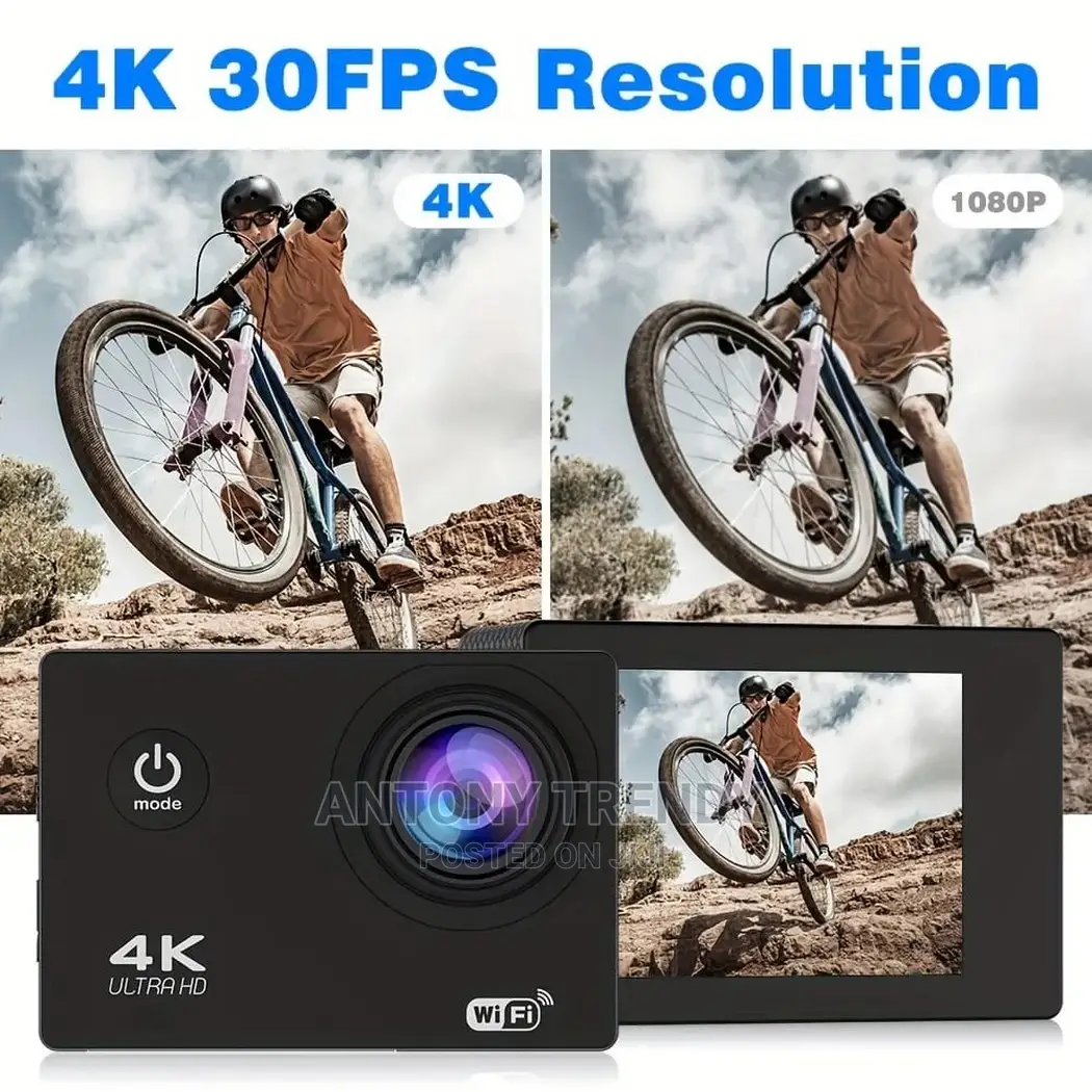 ACT76 Action Camera Ultra HD Wifi Waterproof