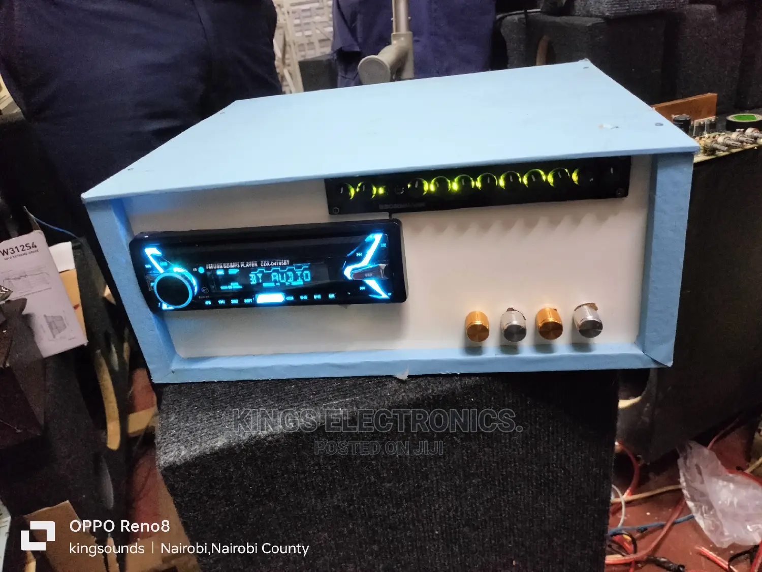 Car Audio Amplifier.