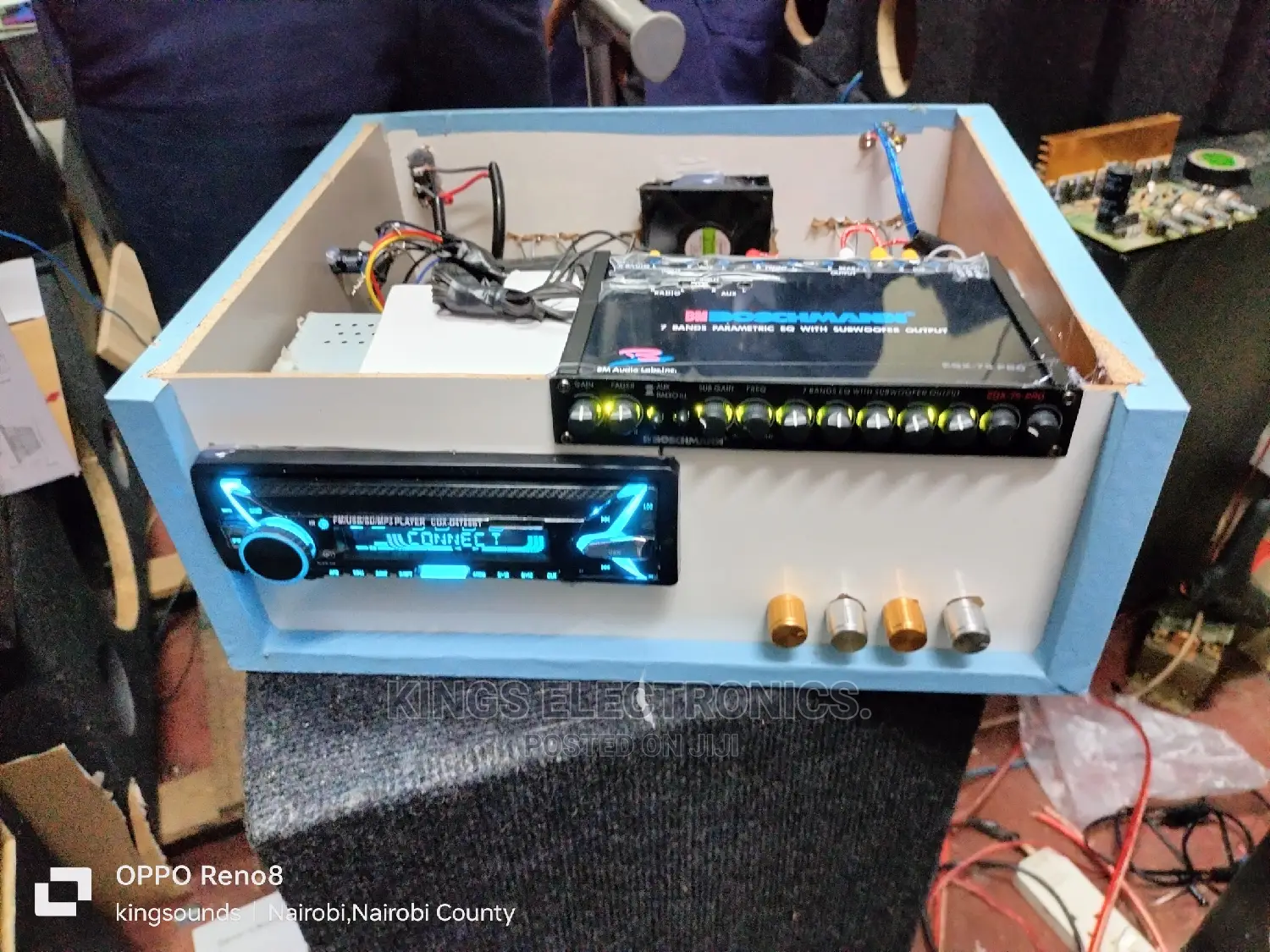 Car Audio Amplifier.