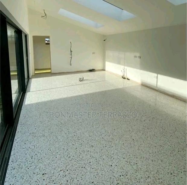 Pure White Terrazo