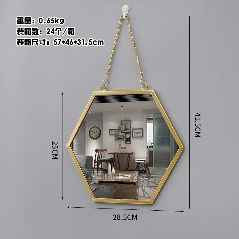 Octagon/ Hexagonal Pyramid Mirror