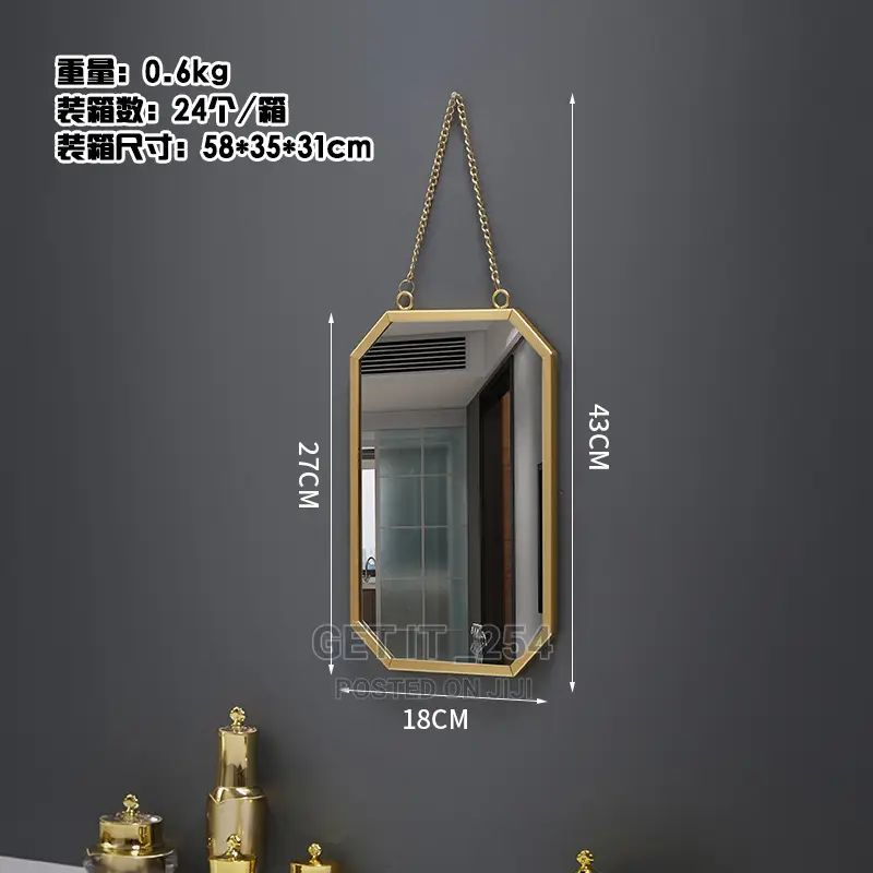Octagon/ Hexagonal Pyramid Mirror