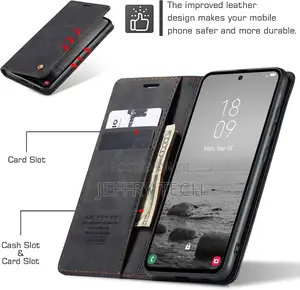 QLTYPRI Case for Samsung Galaxy A14 4g/5g, Vintage PU Leathe