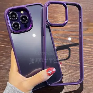 Clear Phone Case for iPhone 14 13 12 Pro Max Casing Transpar