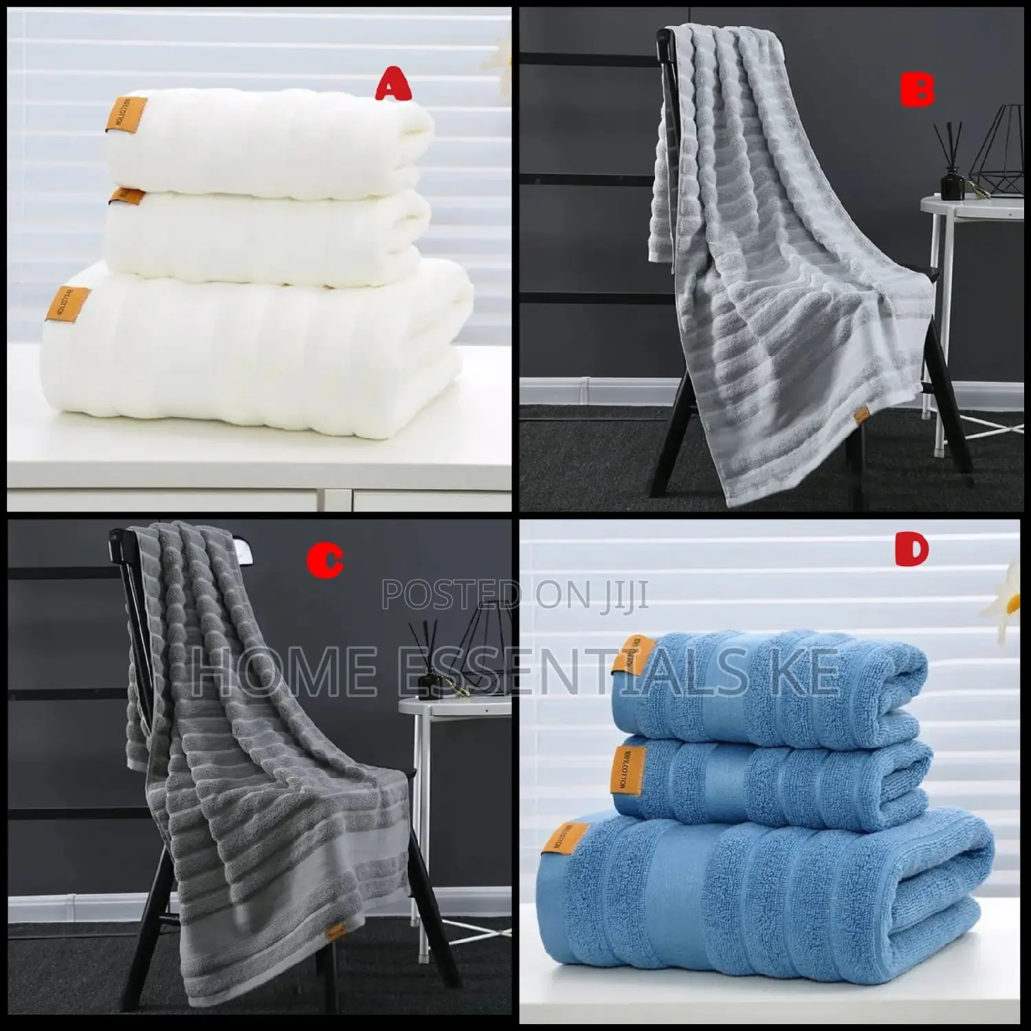 3 in 1 Towel Set