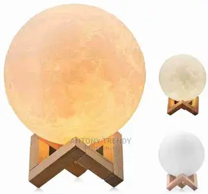 7.1 Inch Moon Light 3D Printing Night Light 16 Colors