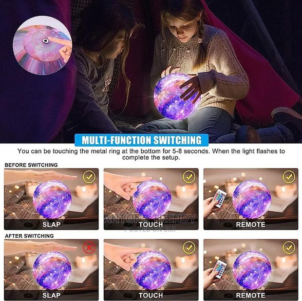Kids Night Light Galaxy Lamp - 16 Colors