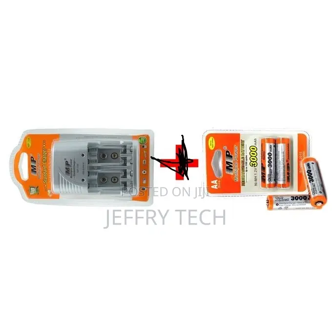 Multiple Power AA / AAA 9V Battery Standard Charger Ni-Mh Ni