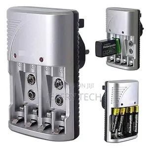 Multiple Power AA AAA 9V Battery Standard Charger Ni-Mh Ni-C